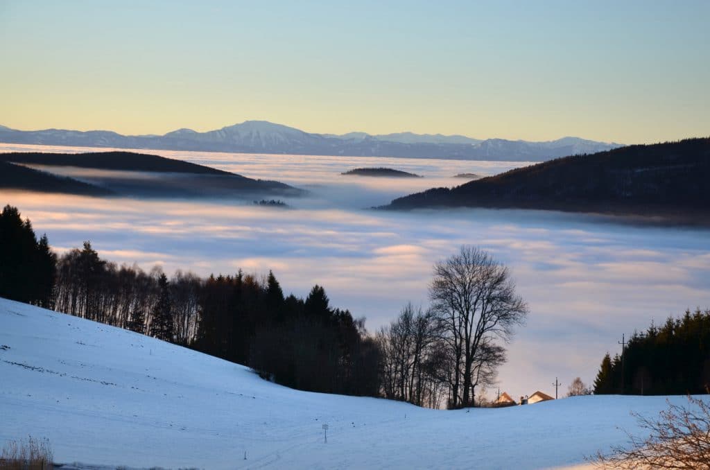 Der Alpenblick von Ulrichschlag